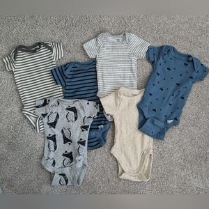 Gerber- Short sleeve Onesies- Newborn- Infant - Boy